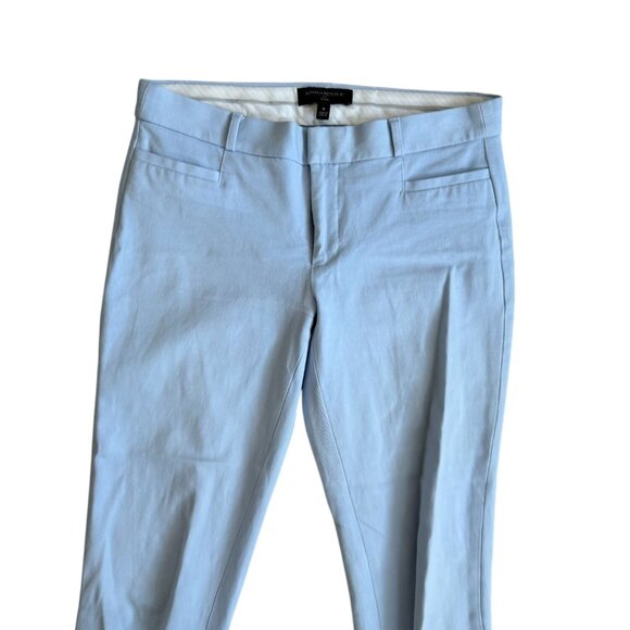 BANANA REPUBLIC Light Blue Sloan Ankle Pants Size 4 - Picture 6 of 9